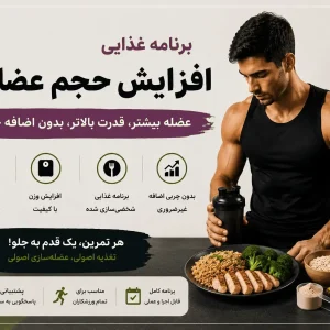 برنامه غذایی افزایش حجم ویتامین فیت