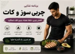برنامه غذایی چربی سوز و کات ویتامین فیت